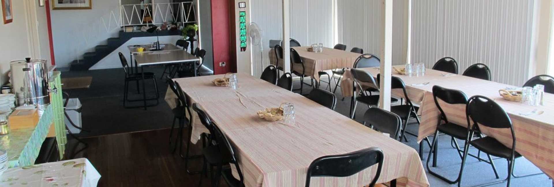 Breakfast & guest area